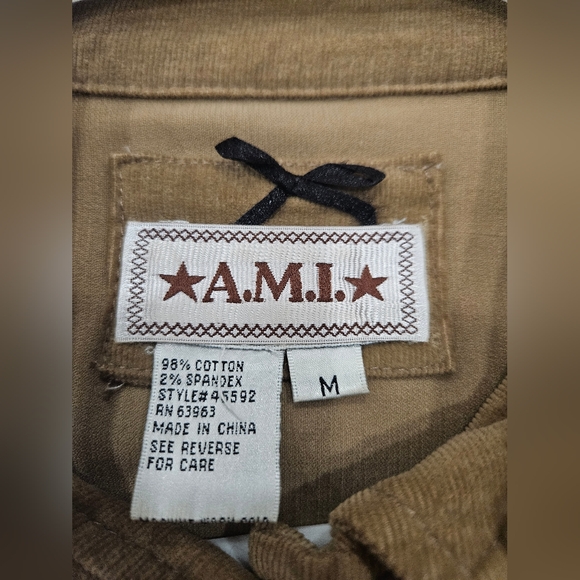 A.M.I. Corduroy Jacket - Picture 2 of 4